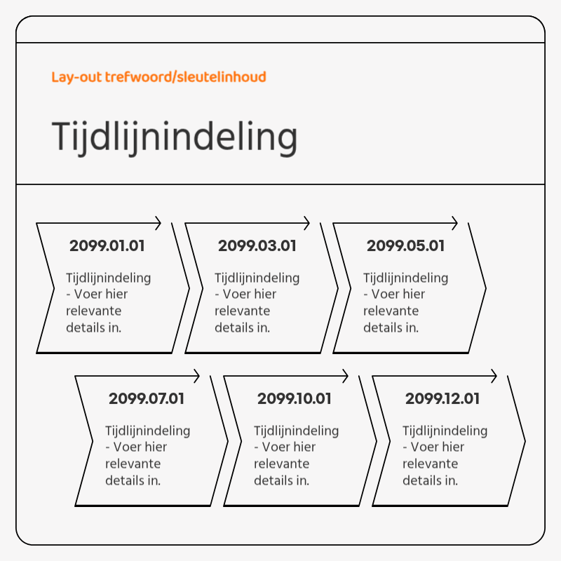 Eenvoudig visitekaartje in grijs en oranjeNieuwsadvertenties