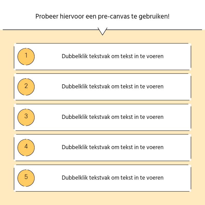 Maak een eenvoudige promotiepost in geel en grijs Presentatie
