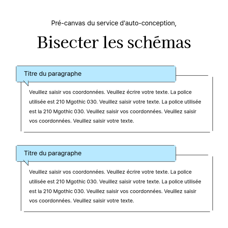 Créer un message promotionnel simple en bleu clair et gris Présentation