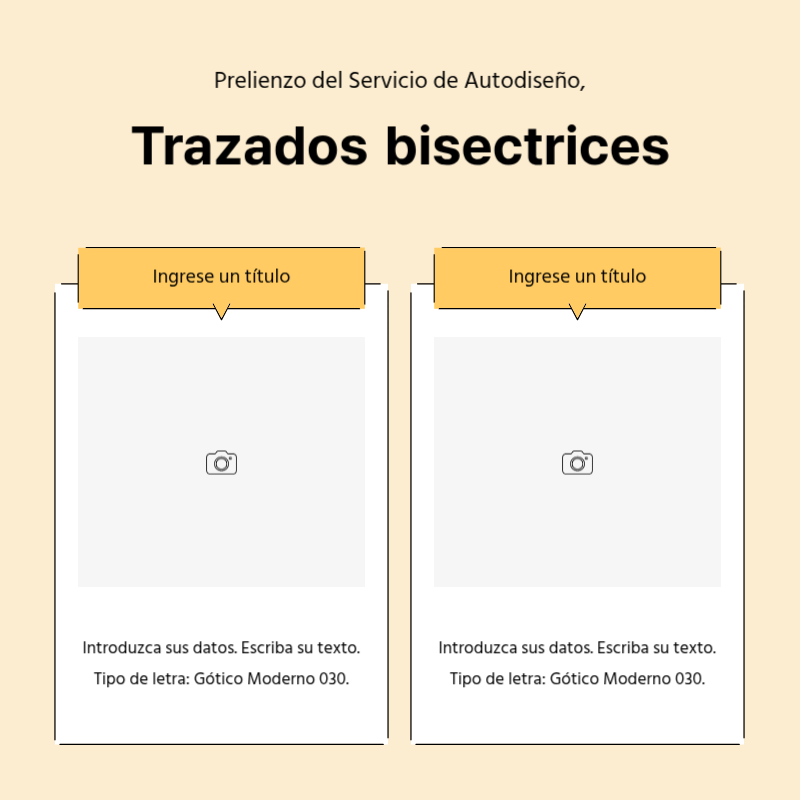 Crear un sencillo puesto promocional en amarillo y gris Presentación