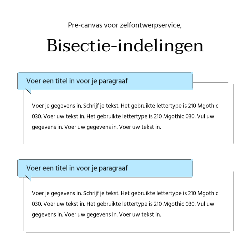 Maak een eenvoudige promotiepost in lichtblauw en grijs Presentatie