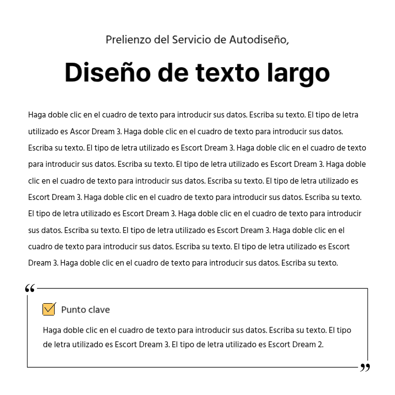 Crear un sencillo puesto promocional en amarillo y gris Presentación