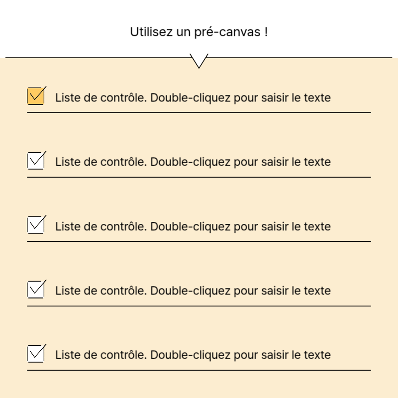 Créer un simple billet promotionnel en jaune et gris Présentation