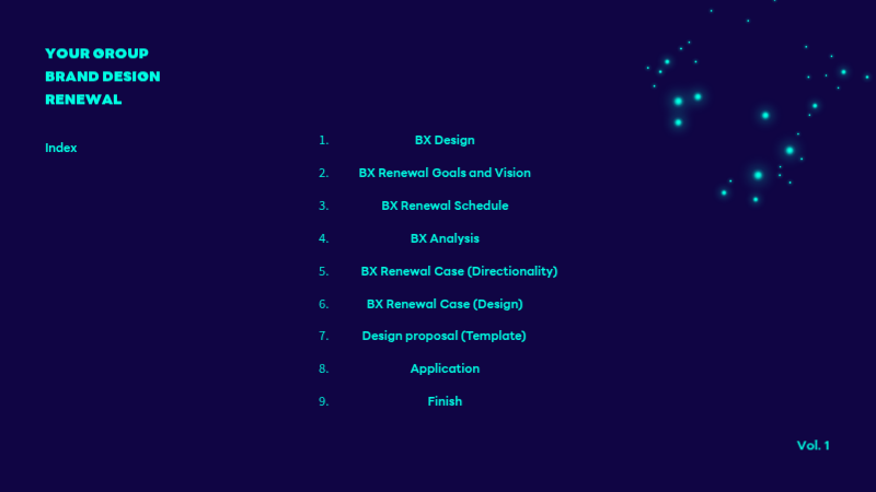 Navy Modern Brand Design Presentation