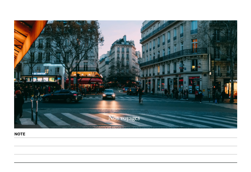 Cadre de voyage concepts de photos de différents pays