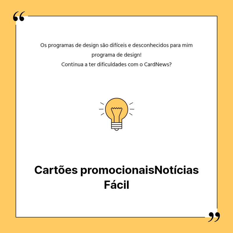 Criar uma publicação promocional simples em amarelo e cinzento Apresentação