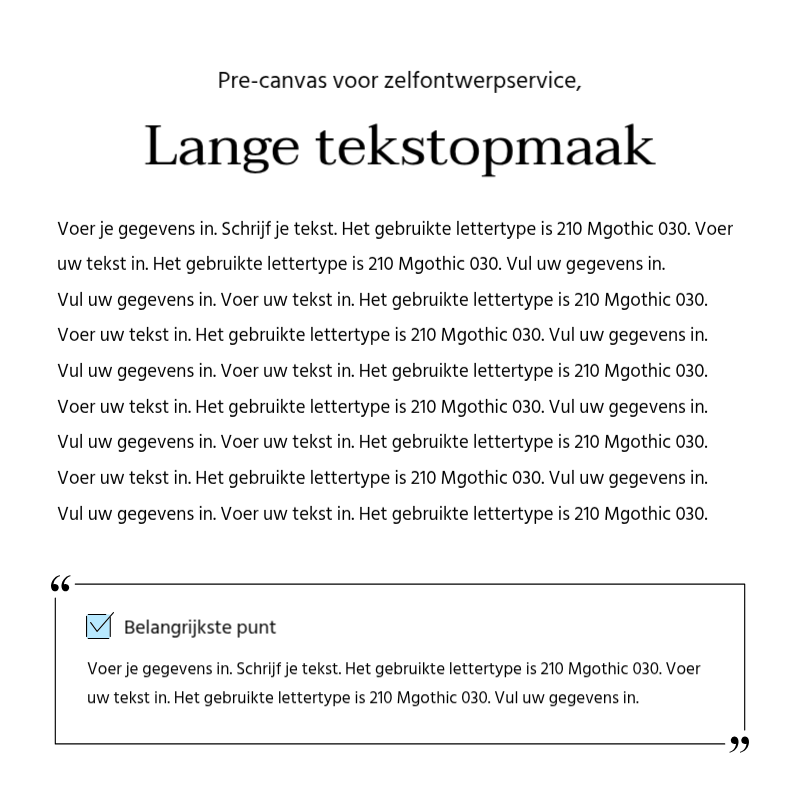 Maak een eenvoudige promotiepost in lichtblauw en grijs Presentatie