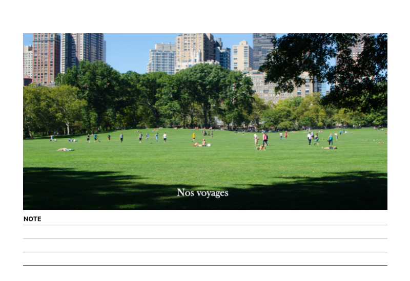 Cadre de voyage concepts de photos de différents pays