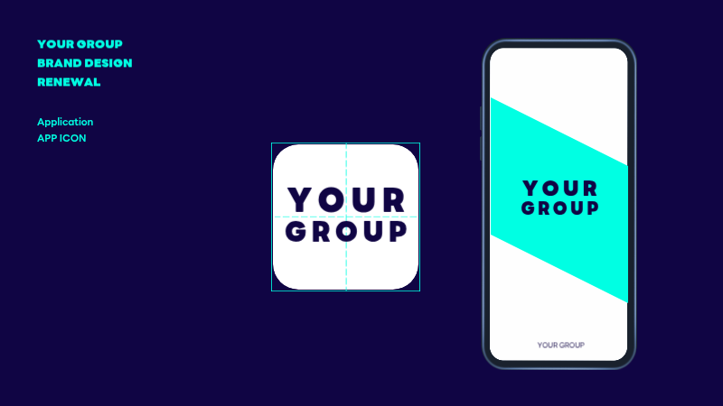 Navy Modern Brand Design Presentation