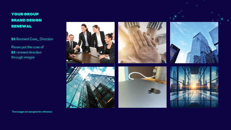 Navy Modern Brand Design Presentation