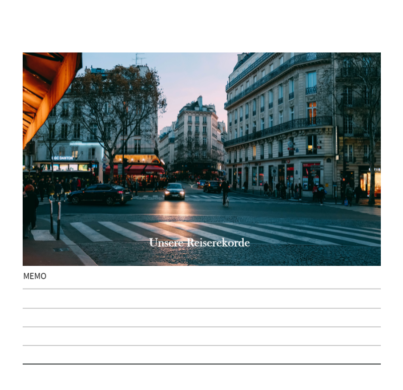 Reiserahmen Fotokonzepte aus verschiedenen Ländern