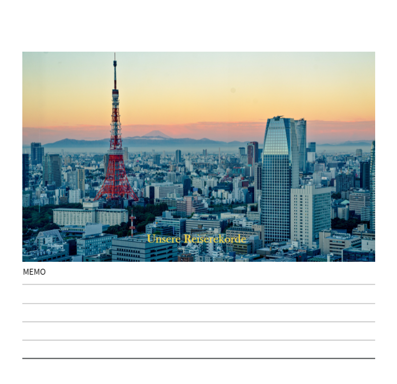 Reiserahmen Fotokonzepte aus verschiedenen Ländern