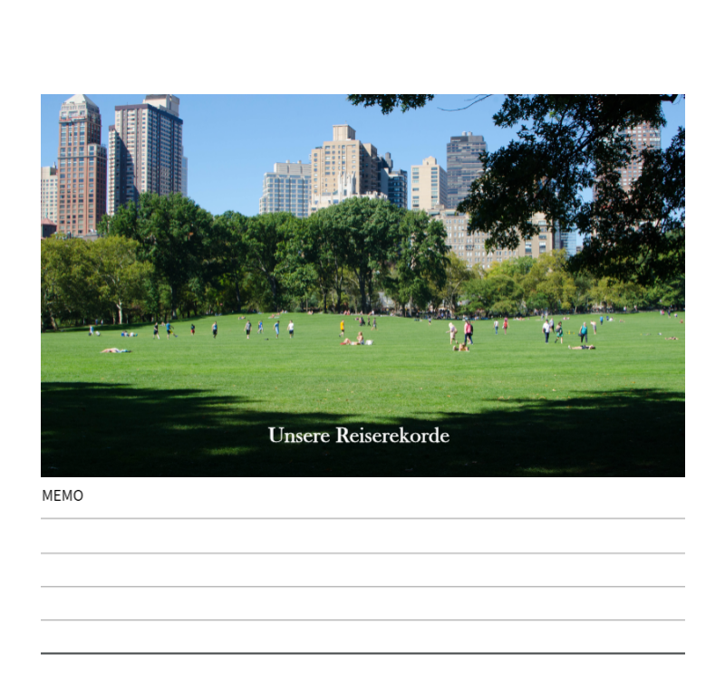 Reiserahmen Fotokonzepte aus verschiedenen Ländern