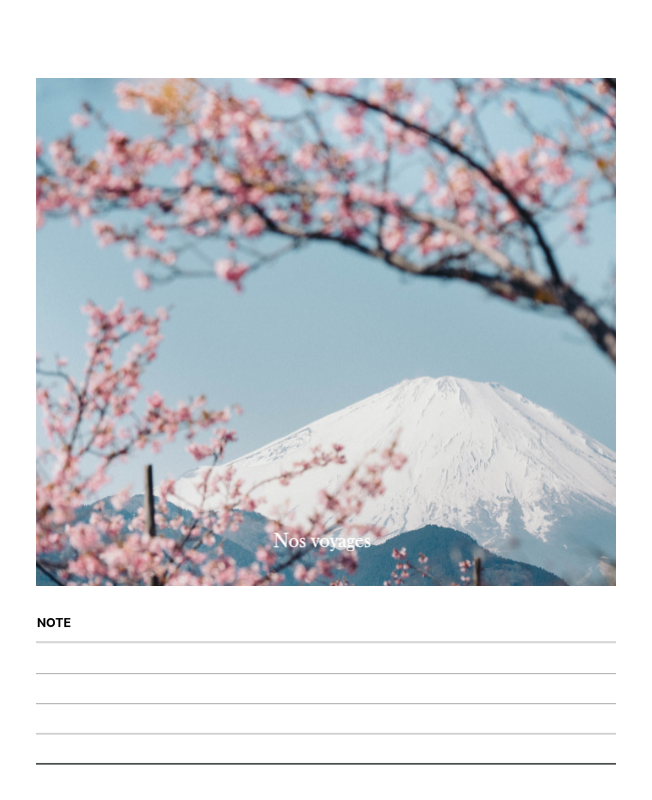 Cadre de voyage concepts de photos de différents pays