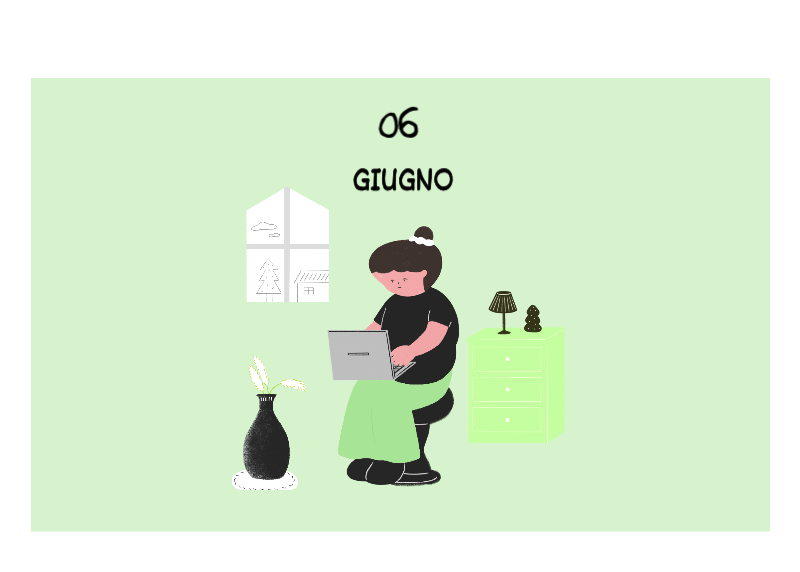 Un concetto di illustrazione colorata e simpatica per tutti i giorni