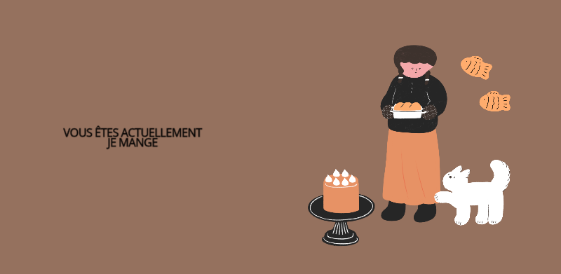 Un concept d'illustration coloré et mignon pour le quotidien