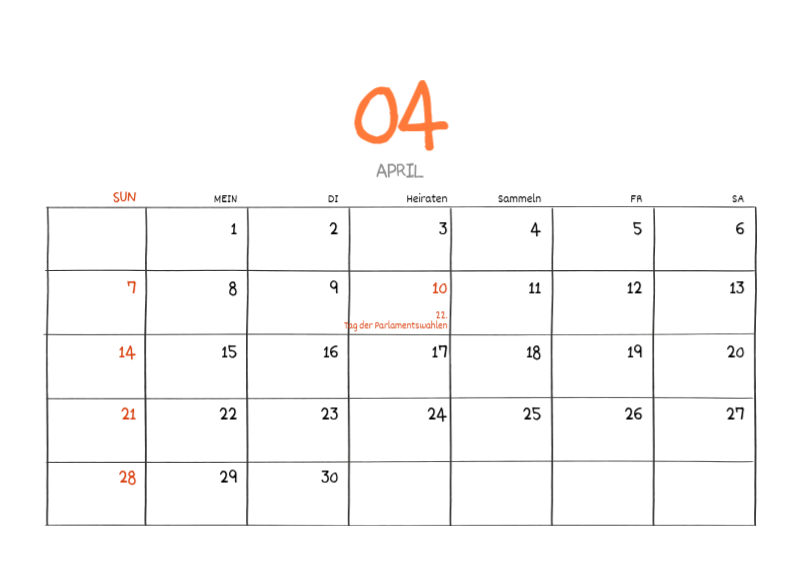 Ein buntes und niedliches Illustrationskonzept für den Alltag