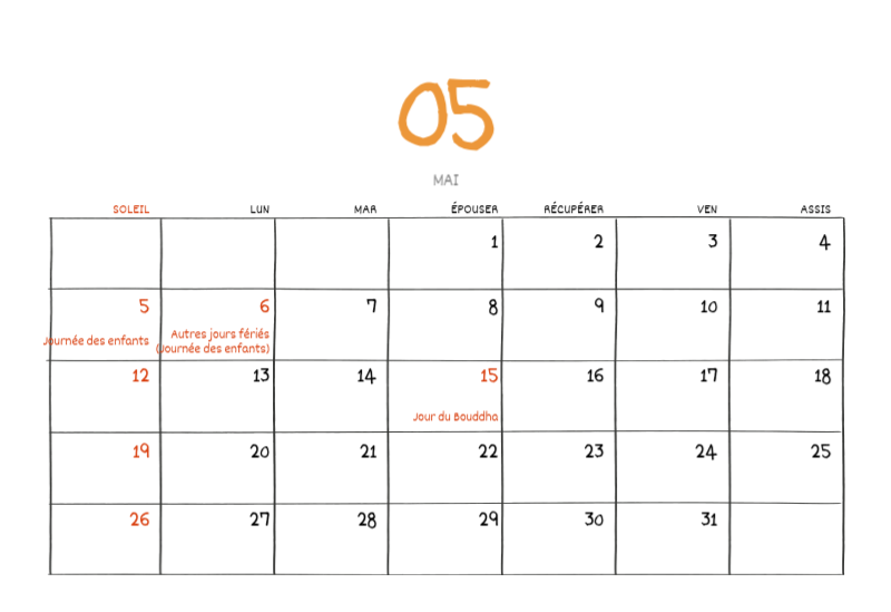 Un concept d'illustration coloré et mignon pour le quotidien