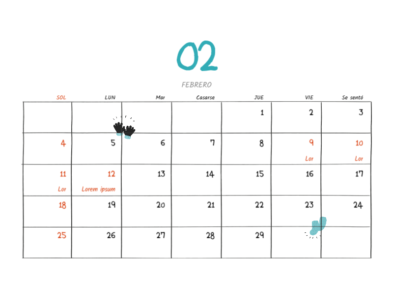 Un concepto de ilustración cotidiano, colorido y simpático