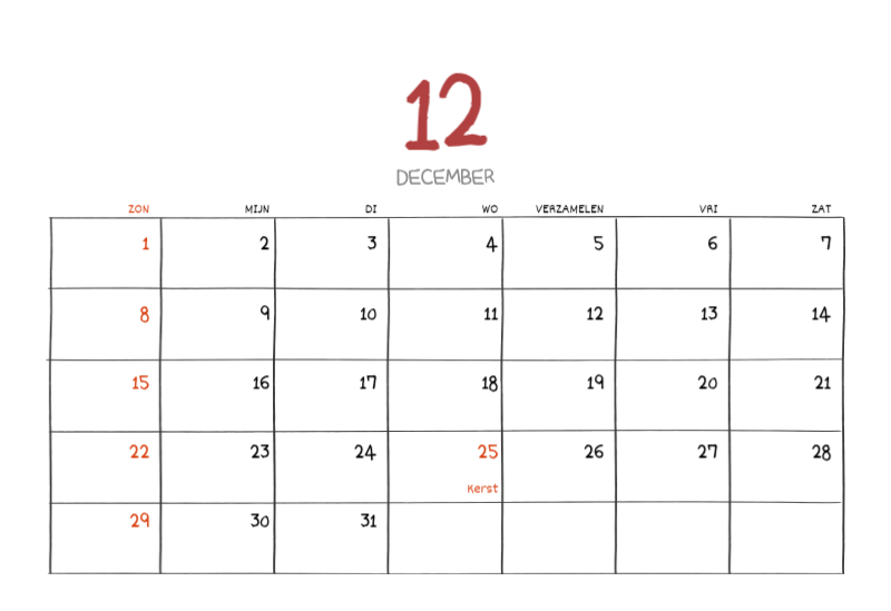 Een kleurrijk en schattig alledaags illustratieconcept