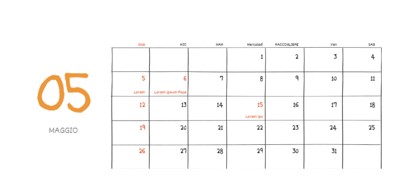 Un concetto di illustrazione colorata e simpatica per tutti i giorni