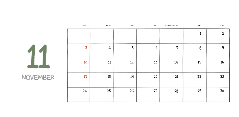 Een kleurrijk en schattig alledaags illustratieconcept