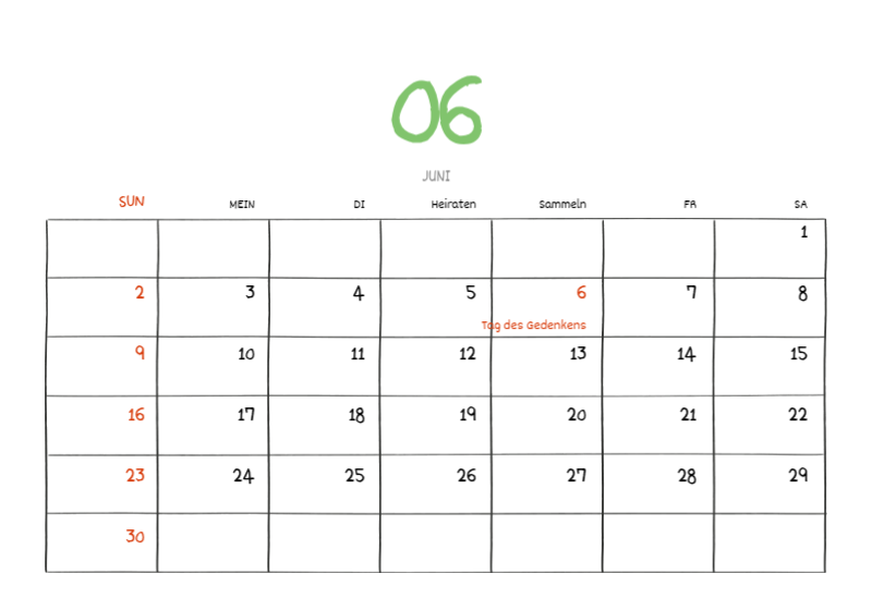 Ein buntes und niedliches Illustrationskonzept für den Alltag