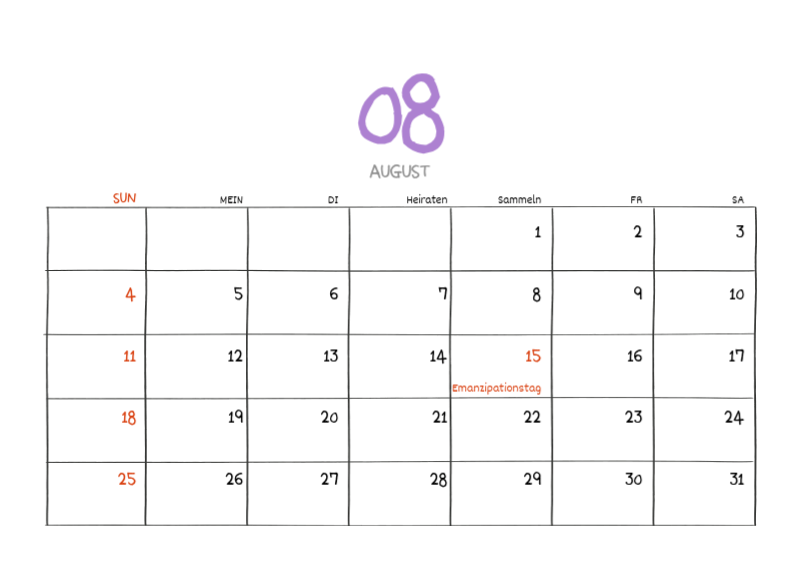 Ein buntes und niedliches Illustrationskonzept für den Alltag