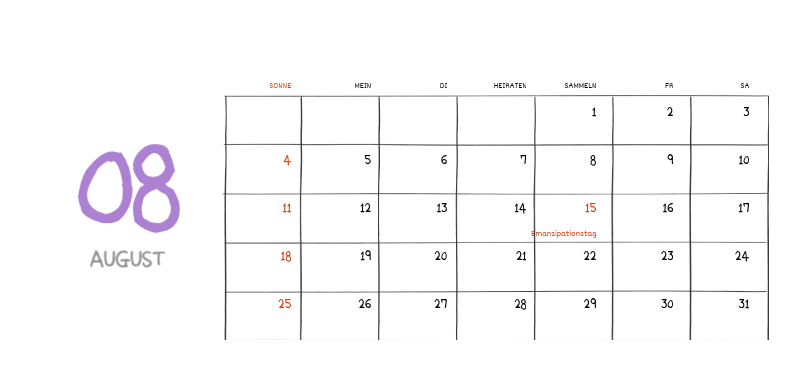 Ein buntes und niedliches Illustrationskonzept für den Alltag