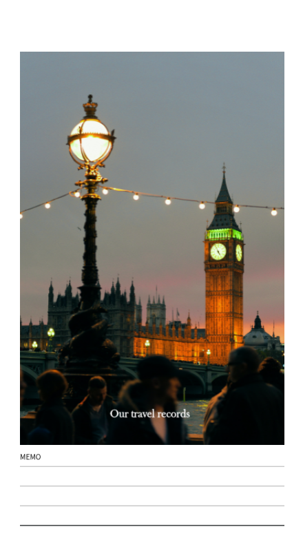 Travel frame photo concept for different countries