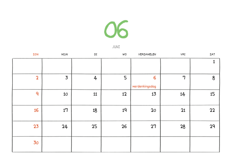 Een kleurrijk en schattig alledaags illustratieconcept