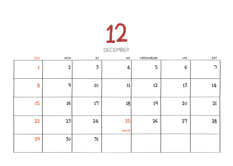 Een kleurrijk en schattig alledaags illustratieconcept