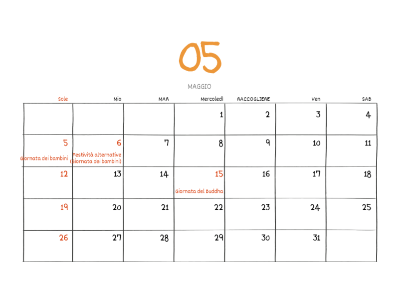 Un concetto di illustrazione colorata e simpatica per tutti i giorni