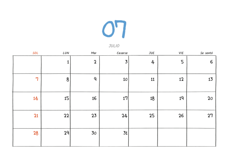 Un concepto de ilustración cotidiano, colorido y simpático