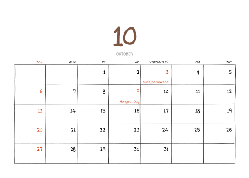 Een kleurrijk en schattig alledaags illustratieconcept