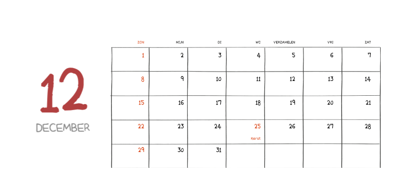 Een kleurrijk en schattig alledaags illustratieconcept