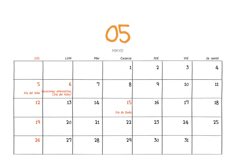 Un concepto de ilustración cotidiano, colorido y simpático