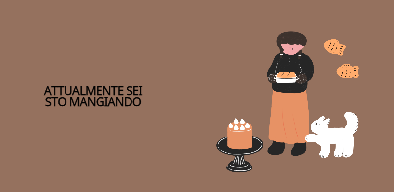 Un concetto di illustrazione colorata e simpatica per tutti i giorni