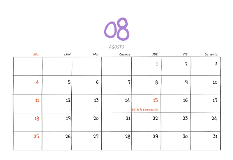 Un concepto de ilustración cotidiano, colorido y simpático