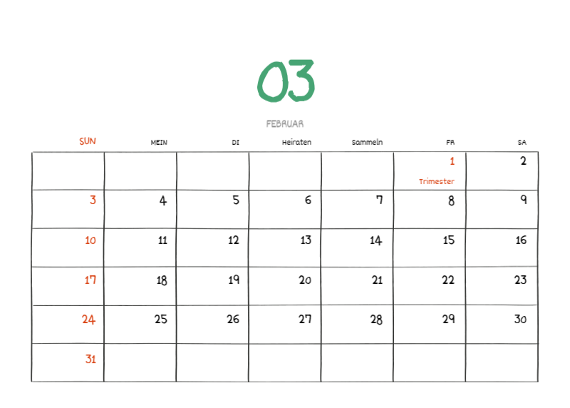 Ein buntes und niedliches Illustrationskonzept für den Alltag