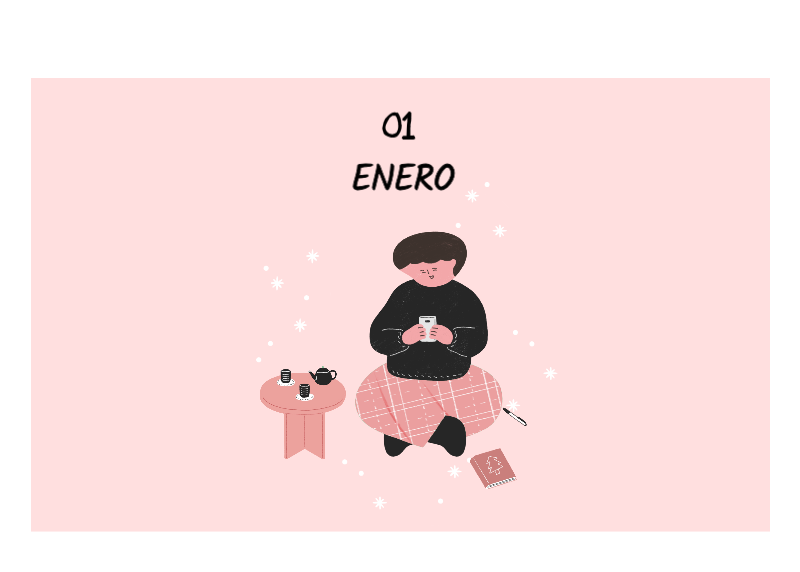 Un concepto de ilustración cotidiano, colorido y simpático