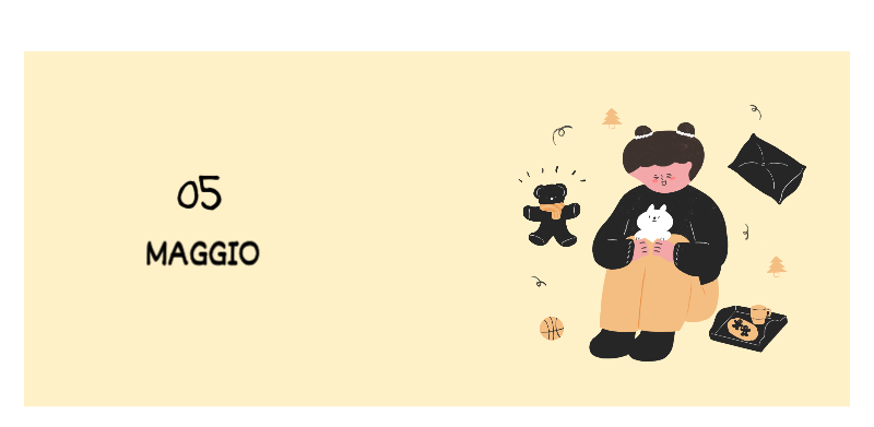 Un concetto di illustrazione colorata e simpatica per tutti i giorni