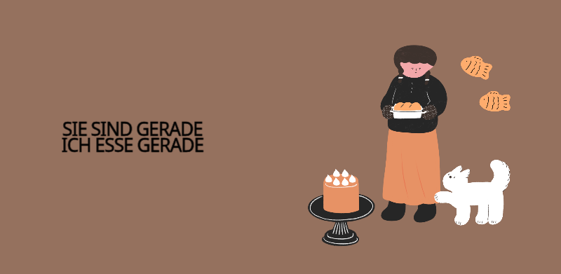 Ein buntes und niedliches Illustrationskonzept für den Alltag