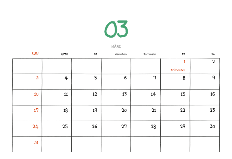 Ein buntes und niedliches Illustrationskonzept für den Alltag