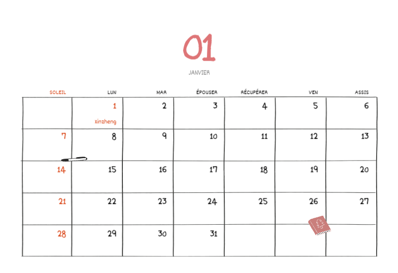 Un concept d'illustration coloré et mignon pour le quotidien