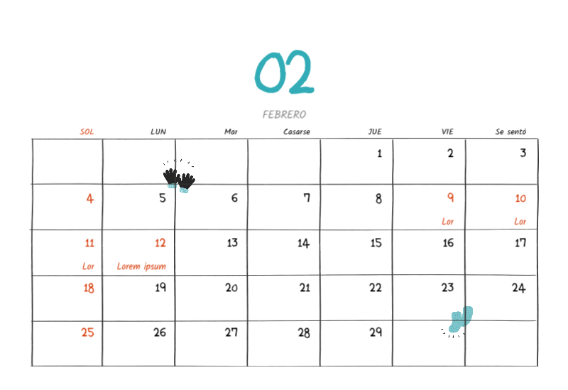 Un concepto de ilustración cotidiano, colorido y simpático