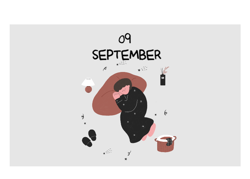 Een kleurrijk en schattig alledaags illustratieconcept