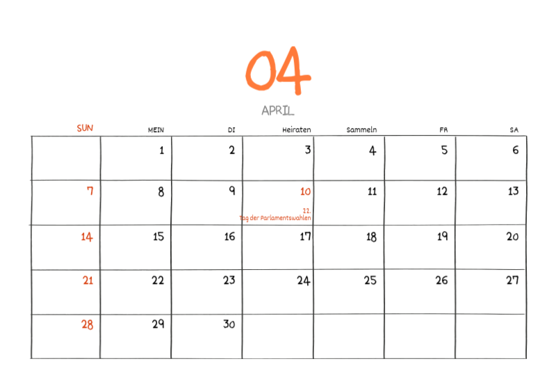 Ein buntes und niedliches Illustrationskonzept für den Alltag