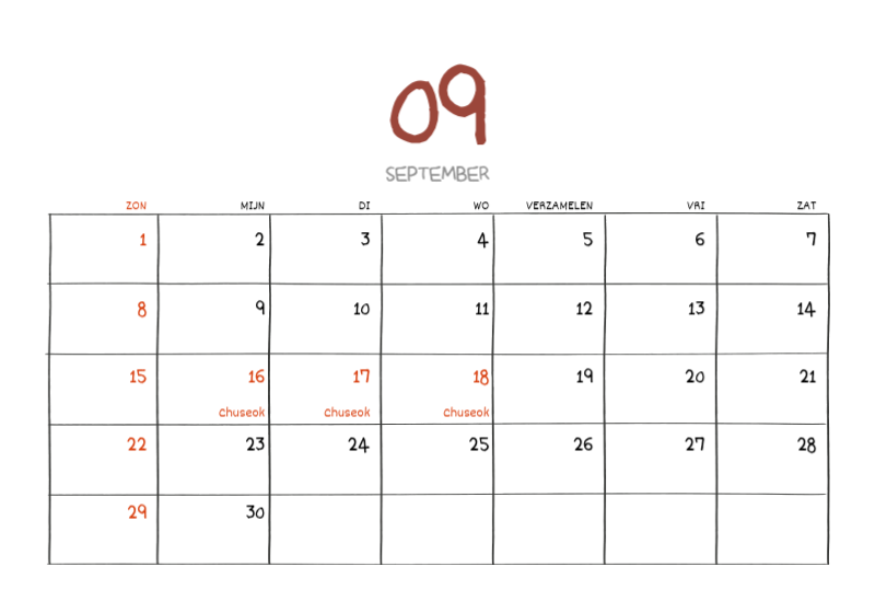 Een kleurrijk en schattig alledaags illustratieconcept