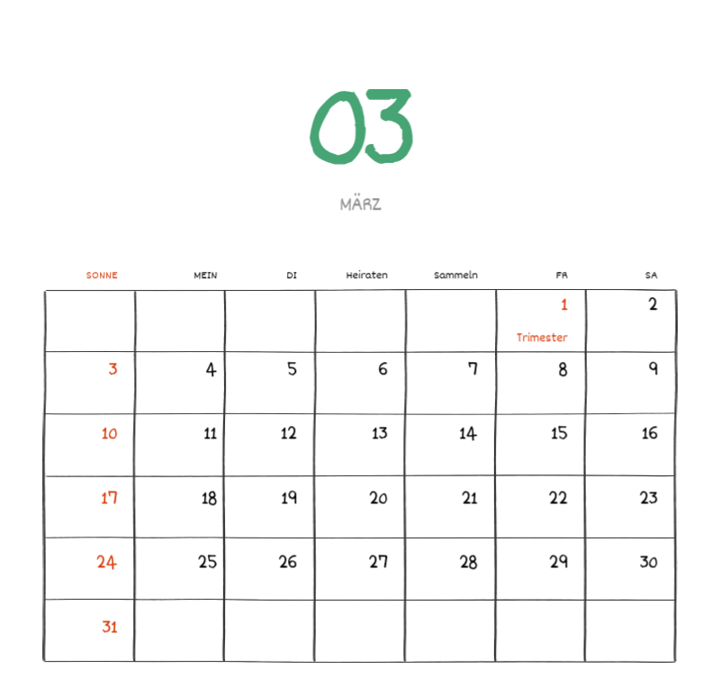 Ein buntes und niedliches Illustrationskonzept für den Alltag